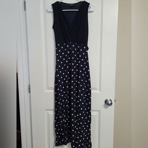 Small Maxi Polka-dot Dress by International INC Clothing